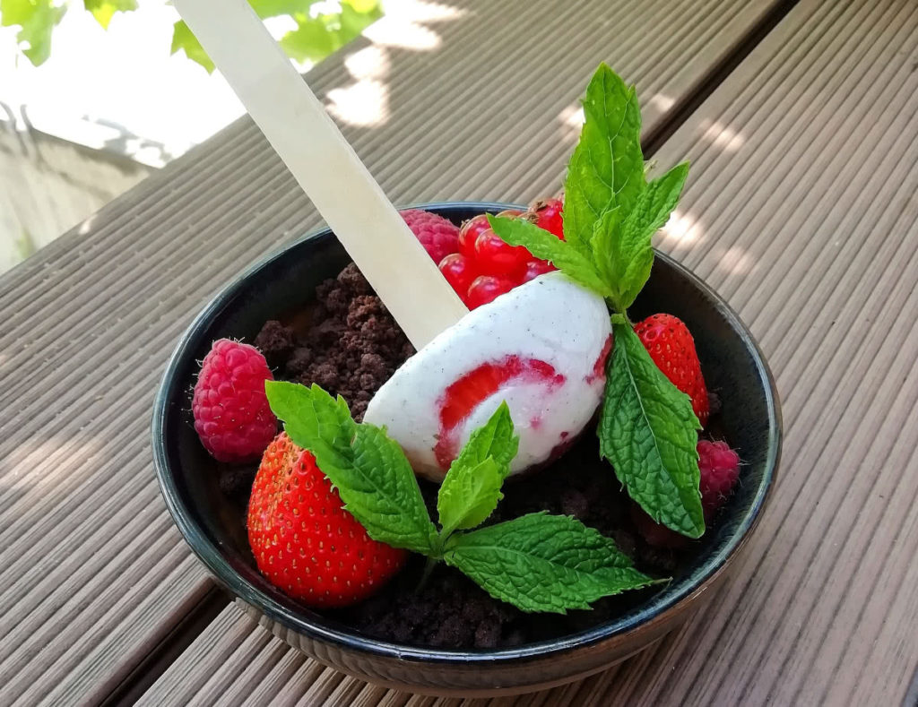 Frozen Joghurt Rezept von Chefpatissier Mathias Hachmeister, ZweiSinn Meiers