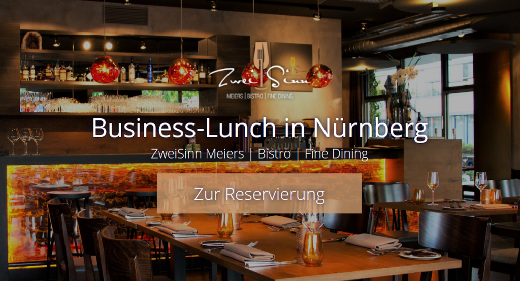 Business-Lunch Website, ZweiSinn Meiers