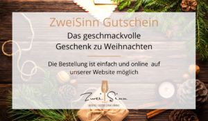 Weihnachtsgeschenk Gutschein ZweiSinn Meiers