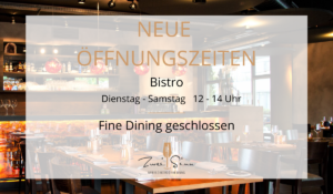Neue Öffnungszeiten vom 18.03. bis voraussichtlich 30.03., ZweiSinn Meiers