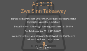 Neues Takeaway-Konzept ZweiSinn Meiers