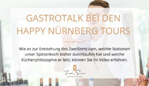 Gastrotalk Küchenchef Stefan Meier, Meiers ZweiSinn