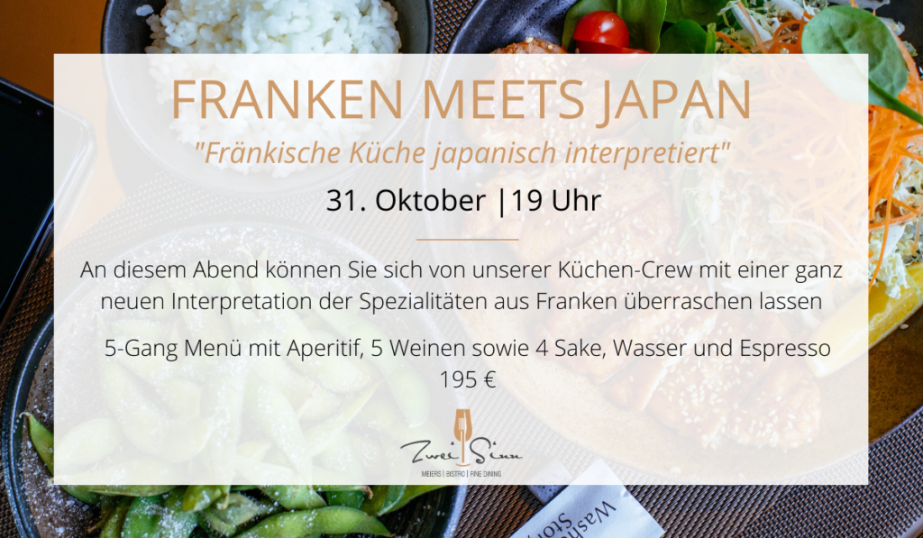 Franken meets Japan, Event ZweiSinn 31.10.2020